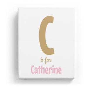 C is for Catherine - Cartoony