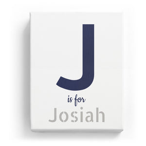J is for Josiah - Stylistic