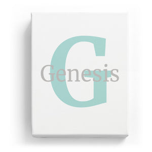 Genesis Overlaid on G - Classic