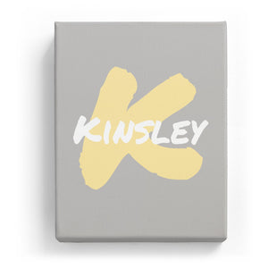 Kinsley Overlaid on K - Artistic