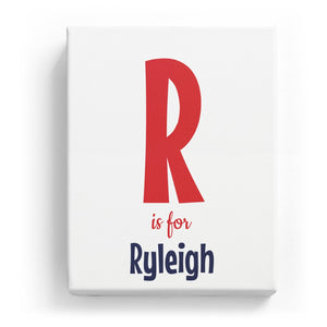 R is for Ryleigh - Cartoony