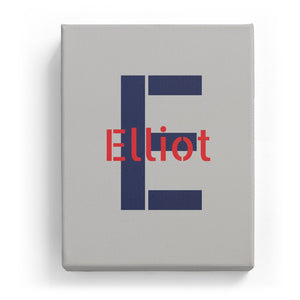 Elliot Overlaid on E - Stylistic