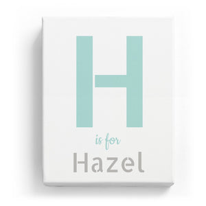 H is for Hazel - Stylistic