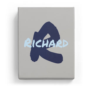 Richard Overlaid on R - Artistic