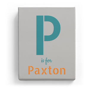 P is for Paxton - Stylistic