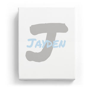 Jayden Overlaid on J - Artistic