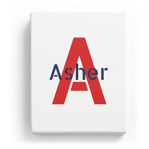 Asher Overlaid on A - Stylistic