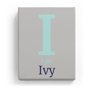 I is for Ivy - Classic