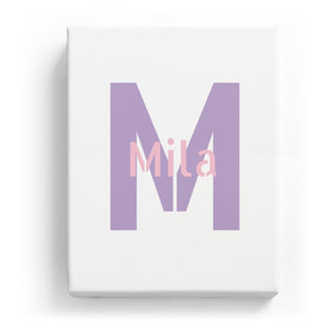 Mila Overlaid on M - Stylistic