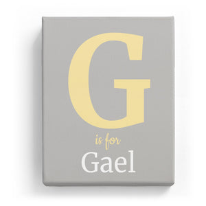 G is for Gael - Classic