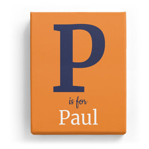 P is for Paul - Classic