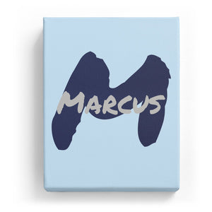 Marcus Overlaid on M - Artistic