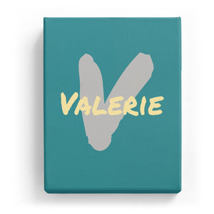 Valerie Overlaid on V - Artistic