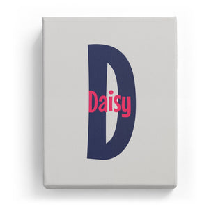 Daisy Overlaid on D - Cartoony