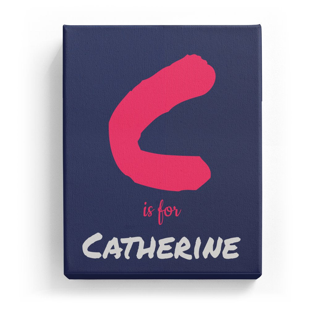 Catherine's Personalized Canvas Art