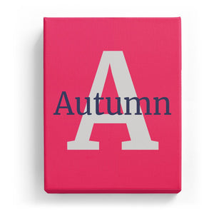 Autumn Overlaid on A - Classic