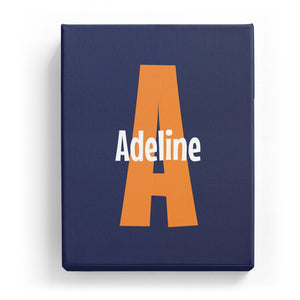 Adeline Overlaid on A - Cartoony