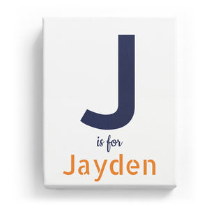 J is for Jayden - Stylistic