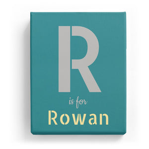 R is for Rowan - Stylistic