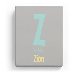 Z is for Zion - Cartoony