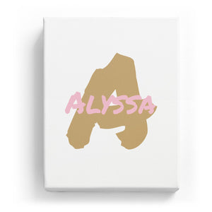 Alyssa Overlaid on A - Artistic