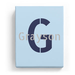 Grayson Overlaid on G - Stylistic