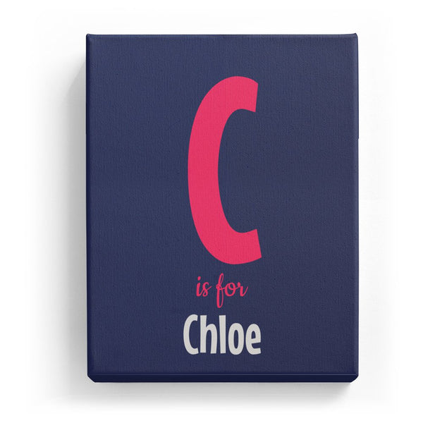C is for Chloe - Cartoony