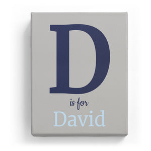 D is for David - Classic