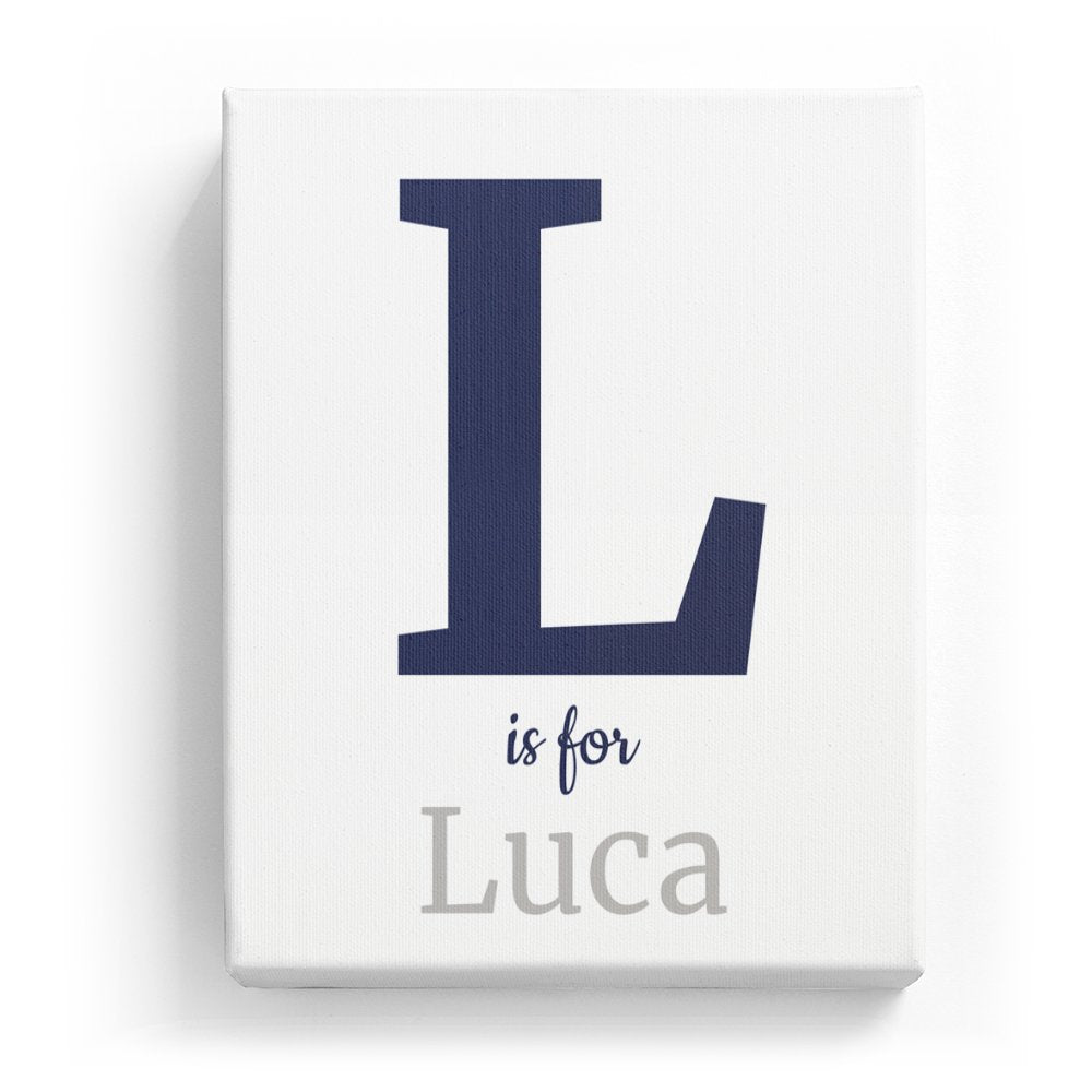 Luca's Personalized Canvas Art