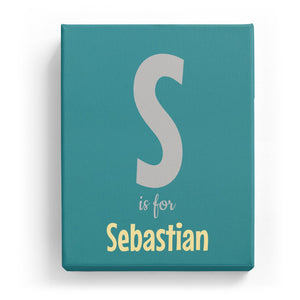 S is for Sebastian - Cartoony