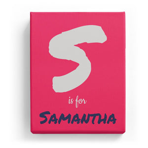 S is for Samantha - Artistic