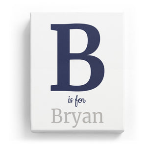 B is for Bryan - Classic