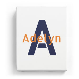 Adelyn Overlaid on A - Stylistic