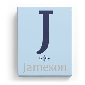 J is for Jameson - Classic