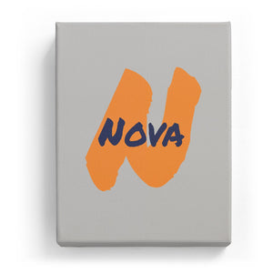 Nova Overlaid on N - Artistic