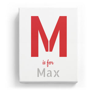 M is for Max - Stylistic