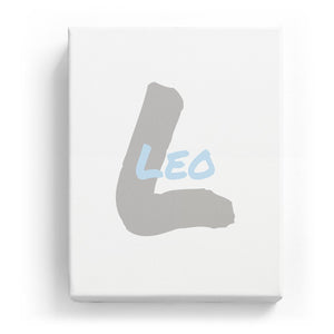 Leo Overlaid on L - Artistic