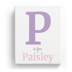 P is for Paisley - Classic