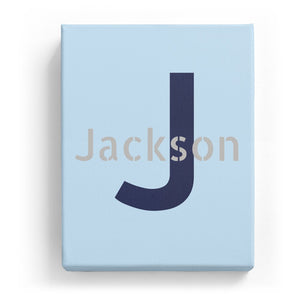 Jackson Overlaid on J - Stylistic