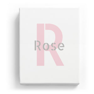 Rose Overlaid on R - Stylistic