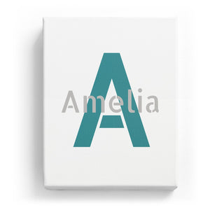 Amelia Overlaid on A - Stylistic