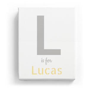 L is for Lucas - Stylistic