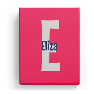 Eliza Overlaid on E - Cartoony
