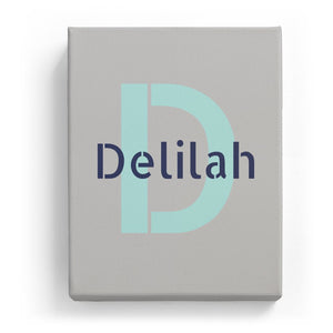 Delilah Overlaid on D - Stylistic