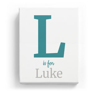 L is for Luke - Classic