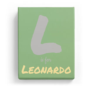 L is for Leonardo - Artistic