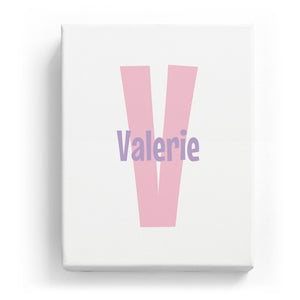 Valerie Overlaid on V - Cartoony