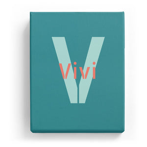 Vivi Overlaid on V - Stylistic
