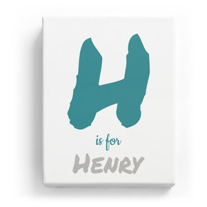 H is for Henry - Artistic