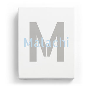Malachi Overlaid on M - Stylistic
